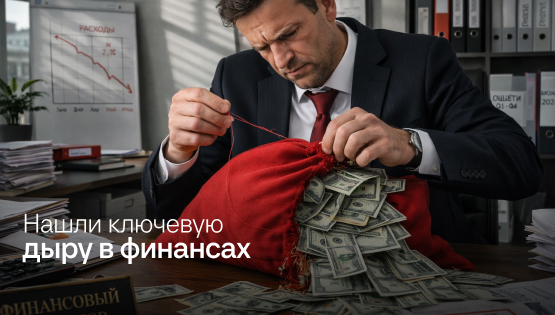 Нашли ключевую дыру в финансах